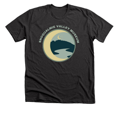Museum logo, a Dark Grey Heather Premium Unisex Tee