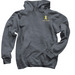 Love Smiles: Books, Comfort & Hope, a Dark Heather Pullover Hoodie