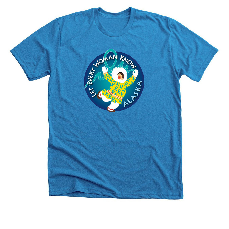 Let Every Woman Know Swag, a Neon Blue Premium Unisex Tee