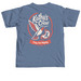 Kathy T's Cancer Crew Shirts&nbsp;, a Blue Jean Comfort Colors Unisex Tee (back-view)