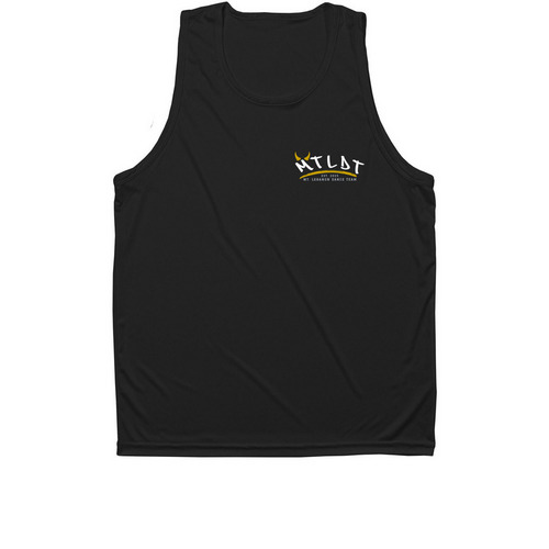 Performance Fabric Line, a Black Unisex Performance Tank