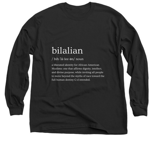 Bilalian, a Black Classic Long Sleeve Tee