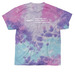 MAASIN Tie-Dye Tee, a Cotton Candy Classic Tie Dye Tee (back-view)