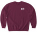 Idaho Runs on Nonprofits, a Maroon Softstyle Crewneck Sweatshirt