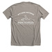 R/V Cape Hatteras Garb&nbsp;(white ink), a Heather Stone Premium Unisex Tee (back-view)