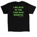 Chicago Werepig Front 'n' Back, a Black Classic Unisex Tee (back-view)
