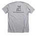 BUNS Swag, a Athletic Heather Premium Unisex Tee (back-view)