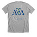 AVTA T-Shirt, a Athletic Heather Premium Unisex Tee (back-view)