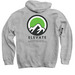 Elevate Childhood Cancer Research & Advocacy, a Sport Grey Pullover Hoodie (back-view)