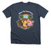 Maui Pig Sanctuary, a Heather Midnight Navy Premium Unisex Tee