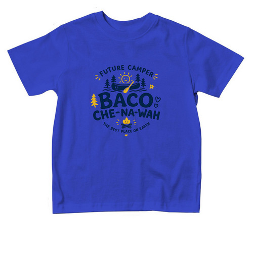 Future Camper, a Royal Blue Toddler Tee