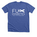 FU Diabetes, a Solid True Royal Premium Unisex Tee