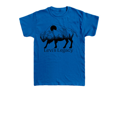Levi's Legacy - Toddler Apparel, a Royal Blue Toddler Tee