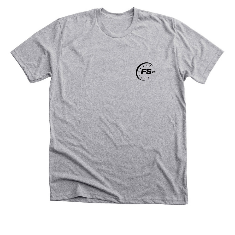 Steve the Stick Figure, a Athletic Heather Premium Unisex Tee