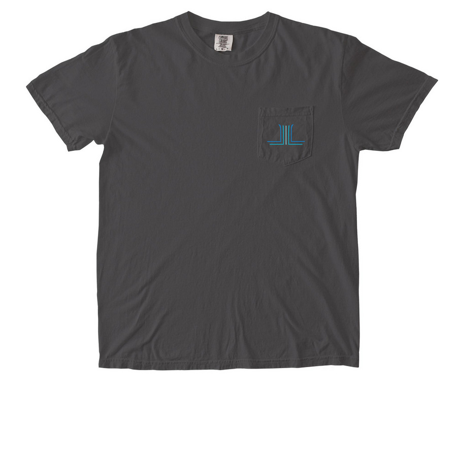 Water is Life Pocket T-Shirt, a Pepper Comfort Colors Pocket Tee