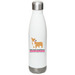 ECCR Water Bottle, a White Stainless Steel Water Bottle