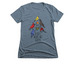 Birds Make Me Happy, a Indigo Women's Slim Fit Tee