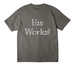 His Works!, a Asphalt Unisex Heavyweight Tee (back-view)