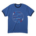 WE ARE KENWOOD Dark, a Heather Royal/ Navy Cotton Ringer Tee