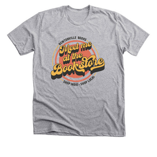 Meet Me at the Bookstore!, a Athletic Heather Premium Unisex Tee