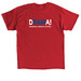 I Luv Drama, a Red Classic Unisex Tee (back-view)