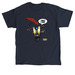 ClapTrap Storm's A-Comin' Classic Tee, a Navy Classic Unisex Tee