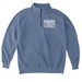 HES EST 1930, a Blue Jean Comfort Colors Quarter Zip Pullover