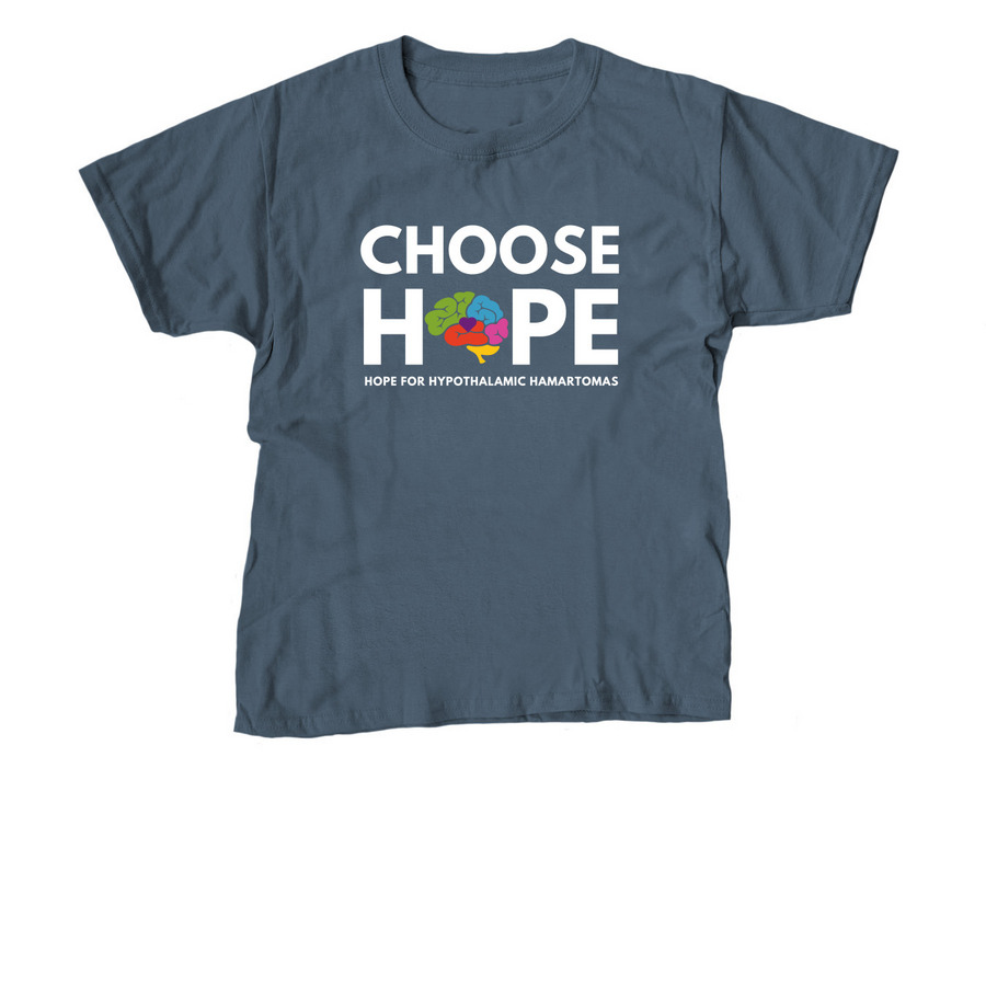 Choose HOPE, a Indigo Youth Unisex Tee
