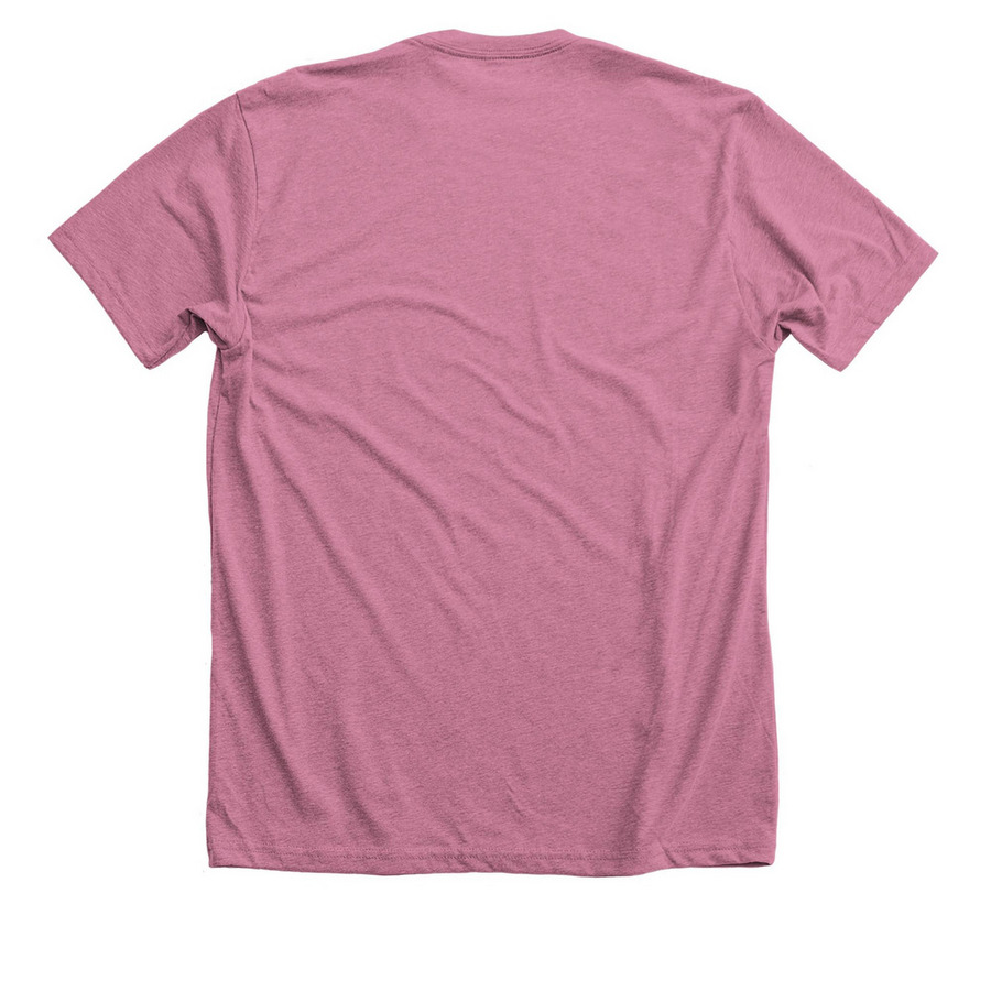 Eras of Honey, a Heather Mauve Premium Unisex Tee (back-view)