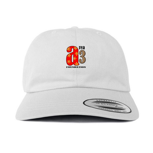 Area 3 Hats, a White Printed Classic Baseball Cap