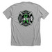 Faith Over Fear for Jayci, a Athletic Heather Premium Unisex Tee (back-view)