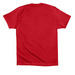 Classic Bobcat White, a Canvas Red Premium Cotton Tee (back-view)