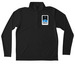 Quarter Zip Pullover, a Black Unisex Performance Quarter Zip Pullover