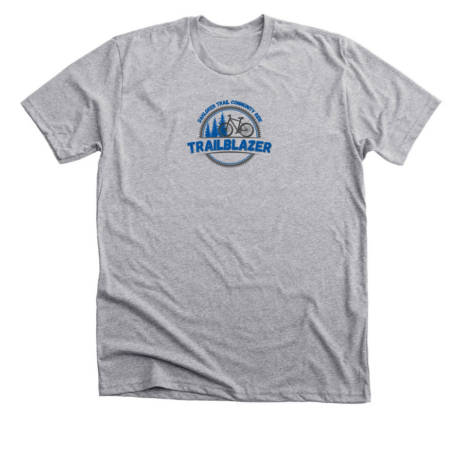 Dahlgren Trailblazer, a Athletic Heather Premium Unisex Tee