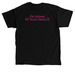 Hot Pink Simple, a Black Classic Unisex Tee