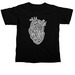 Congenital Heart Disease Awareness, a Black Comfort Colors Unisex Tee