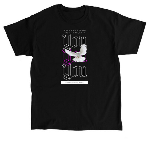 I WILL REMEMBER (When I Am Afraid), a Black Classic Unisex Tee