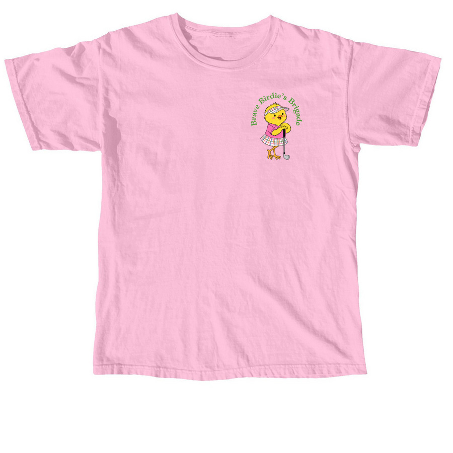 Brave Birdie's Brigade, a Blossom Comfort Colors Unisex Tee
