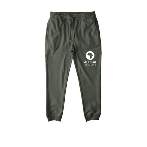 Africa New Life Jogger, a Khaki Green Stanley/Stella Unisex Flyer Jogger
