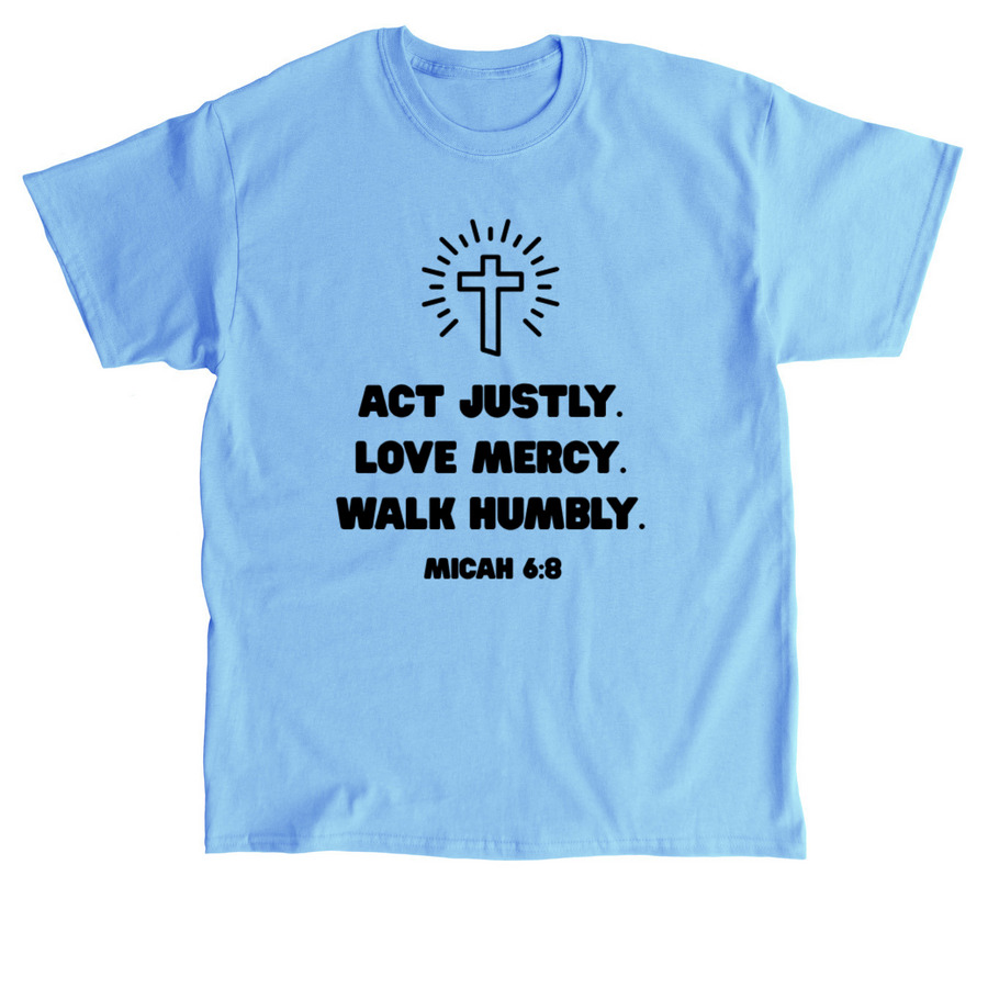 Mission Week T-Shirt, a Carolina Blue Classic Unisex Tee