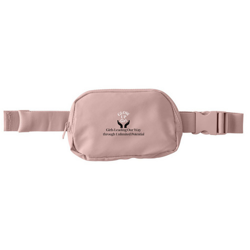 Glow Up Girl Belt Bag, a Rose Quartz Matte Hip Pack