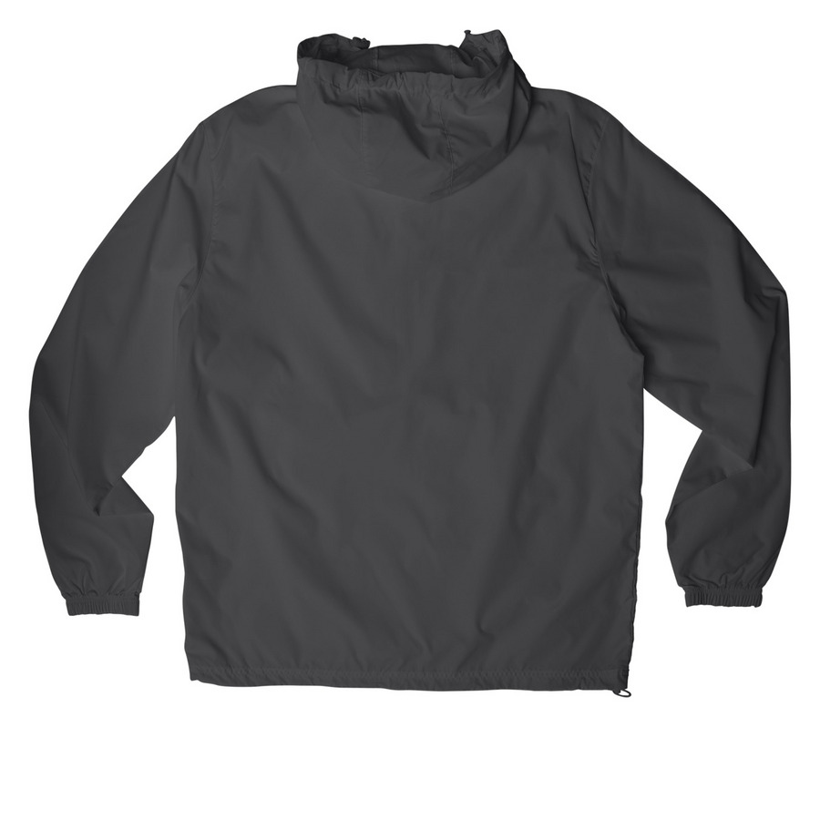 NVE - Anorak, a Graphite Packable Anorak (back-view)