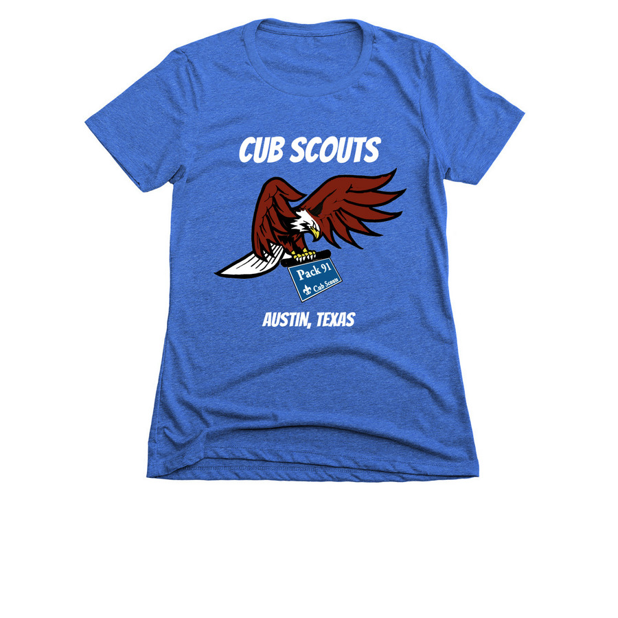 Pack 91 Adventure Shirt, a Royal Women's Slim Fit Tee