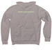 Ike & Ivy Pennant*, a Storm Premium Pullover Hoodie (back-view)