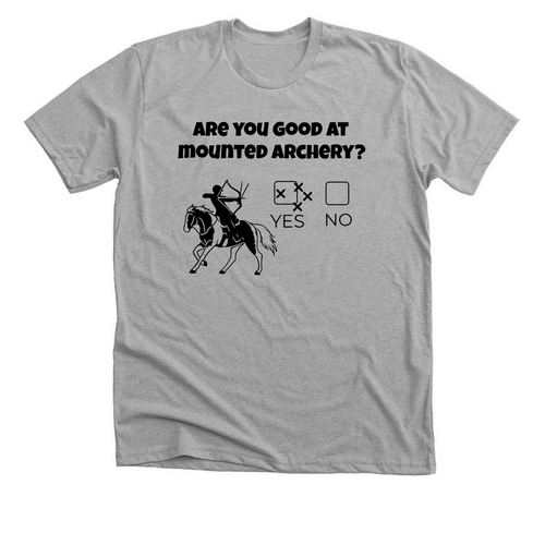 Are you?&nbsp;, a Athletic Heather Premium Unisex Tee