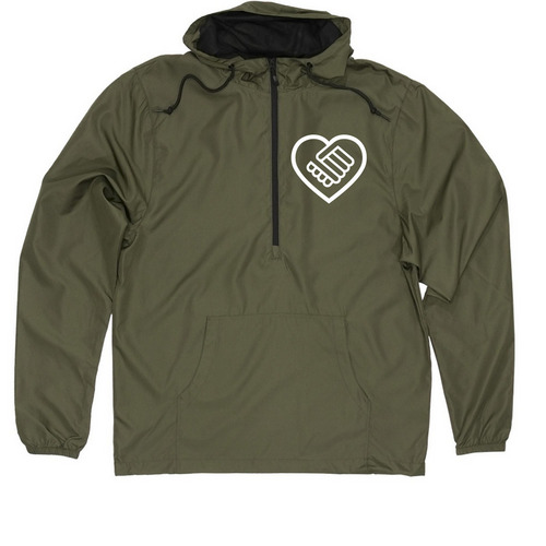 Classic Windbreaker, a Army Quarter-Zip Windbreaker