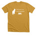 Tell your cat I said pspspsps, a Heather Mustard Premium Unisex Tee