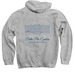 White House hoodie&nbsp;, a Sport Grey Pullover Hoodie (back-view)