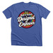 NMI is Built to Include, a Solid True Royal Premium Unisex Tee