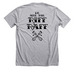 Riff Raff Baked Goods Light Shirts, a Athletic Heather Premium Unisex Tee (back-view)